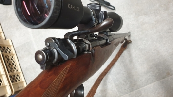  verkauft - K98 Jagd Kaliber 6,5x57 mit Optik Kahles 8x50 Helia C | Waffen Falch