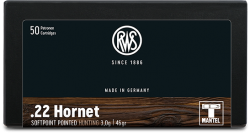 Bild .22 Hornet - RWS Teilmantel Spitz 3,0g / 46gr. | Waffen Falch