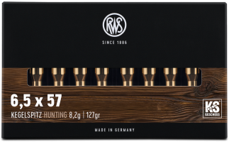 6,5x57 - RWS Kegelspitz 8,2g / 127gr. | Waffen Falch