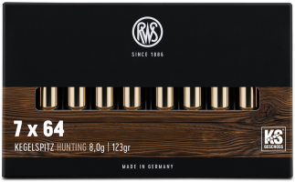 7x64 - RWS Kegelspitz 8,0g / 123gr. | Waffen Falch